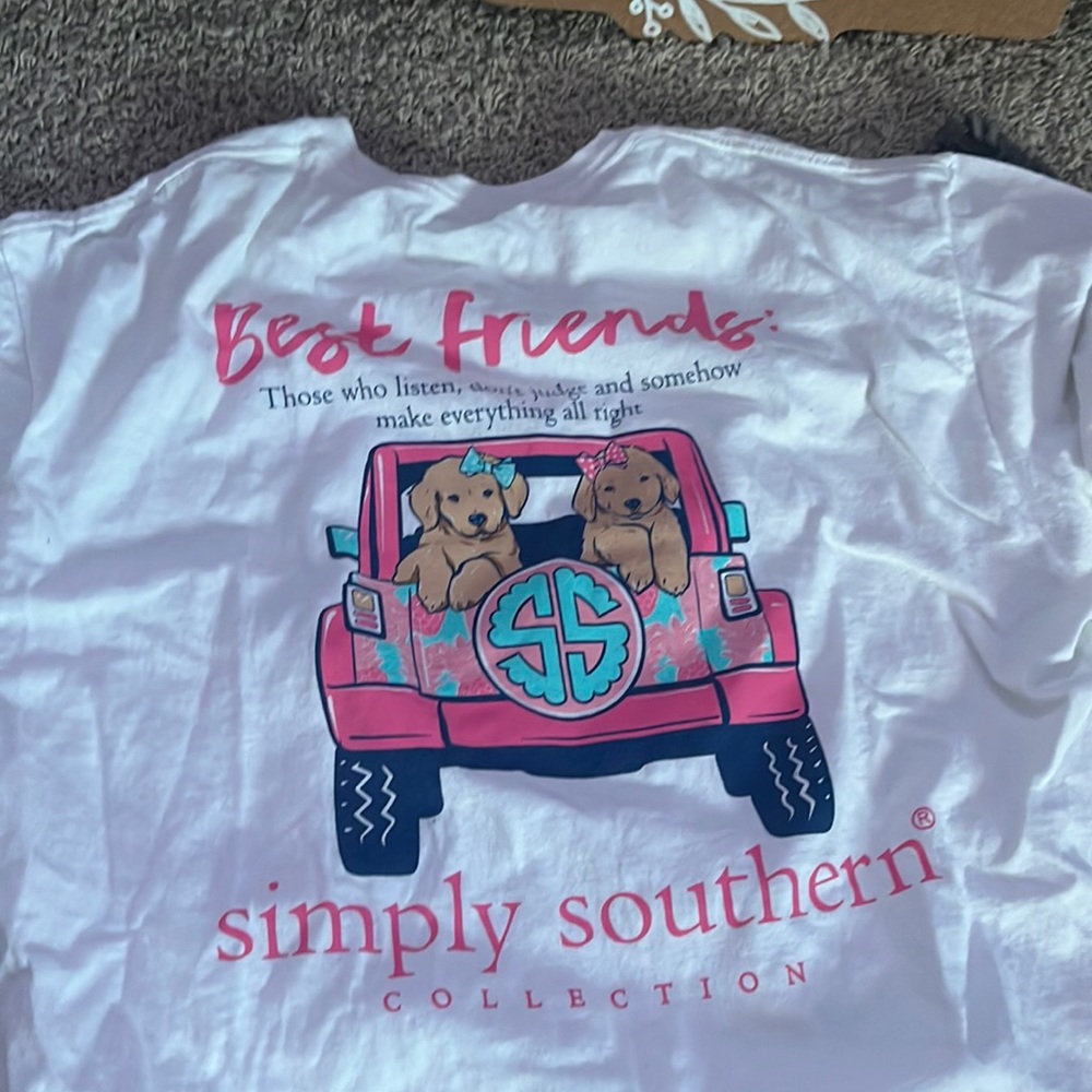 Simply southern best friends shirt